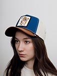 Бейсболка GOORIN BROTHERS арт. 101-1325 (синий / коричневый)